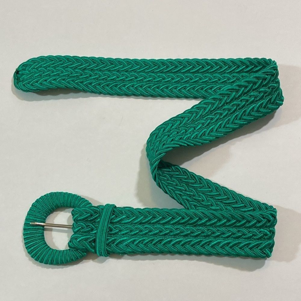Vintage Braided Woman Belt One Size